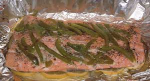 Salmon with Lemon Grass Salmon with Lemon Grass