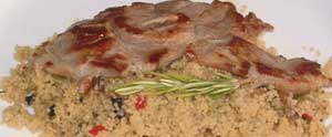 Grilled Lamb with Cous Cous Grilled Lamb with Cous Cous