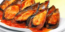 Mussels in Spicy Sauce